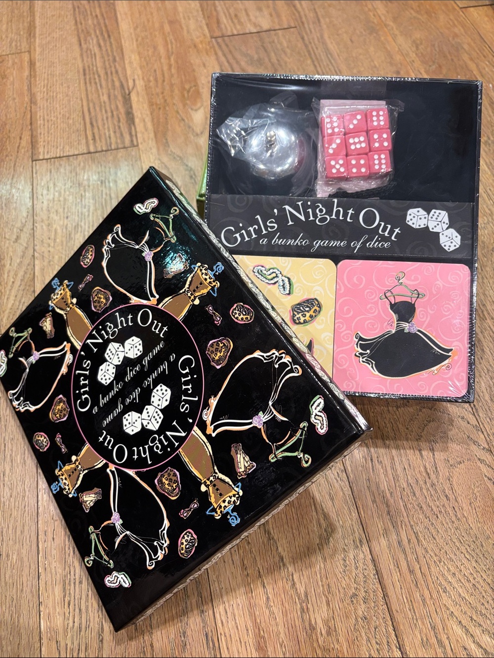 Bunko Dice Game - Black & Pink